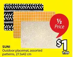 JYSK SUNI Outdoor placemat offer