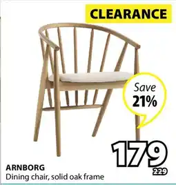 JYSK ARNBORG Dining chair offer