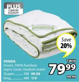 JYSK PANDA Duvet offer