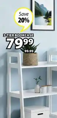 JYSK HERNING 3-TIER BOOKCASE offer