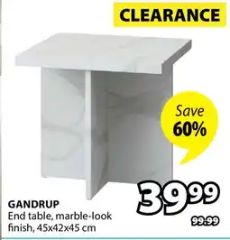 JYSK GANDRUP End table offer