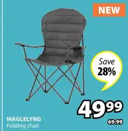 JYSK MAGLELYNG Folding chair offer
