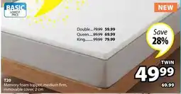 JYSK T20 Memory foam topper offer