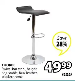 JYSK THORPE Swivel bar stool offer