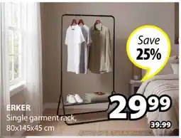 JYSK ERKER Single garment rack offer