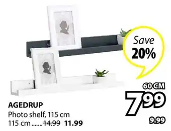 JYSK AGEDRUP Photo shelf offer