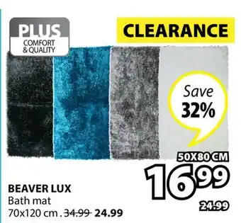 JYSK BEAVER LUX Bath mat offer