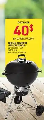 Matério BBQ AU CHARBON MASTERTOUCH WEBER offer