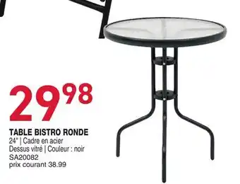 Matério TABLE BISTRO RONDE offer