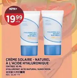 Kim Phat ISNTREE HYALURONIC ACID NATURAL SUNSCREEN offer