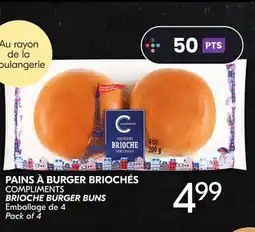IGA COMPLIMENTS BRIOCHE BURGER BUNS offer