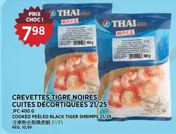 Kim Phat JFC COOKED PEELED BLACK TIGER SHRIMPS 21/25 offer