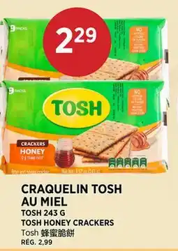 Kim Phat TOSH HONEY CRACKERS offer