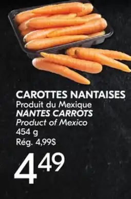 IGA NANTES CARROTS offer