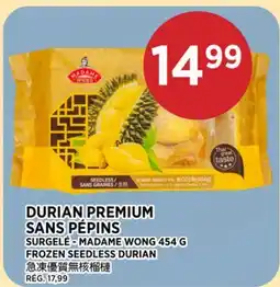 Kim Phat MADAME WONG FROZEN SEEDLESS DURIAN offer