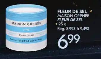 IGA FLEUR DE SEL MAISON ORPHÉE offer