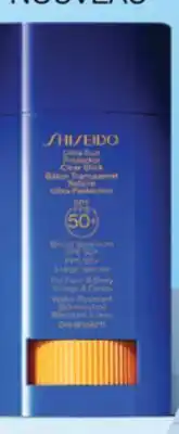 Pharmaprix Shiseido Bâton transparent solaire ultra protection FPS 50 + offer