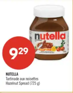 Pharmaprix NUTELLA Hazelnut Spread offer