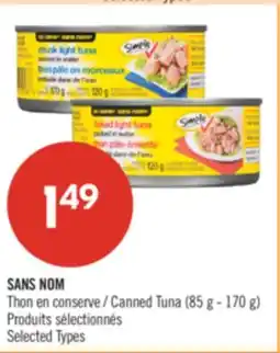 Pharmaprix NO NAME Canned Tuna offer
