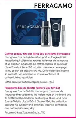 Pharmaprix Ferragamo Eau de Toilette Father's Day Gift Set offer