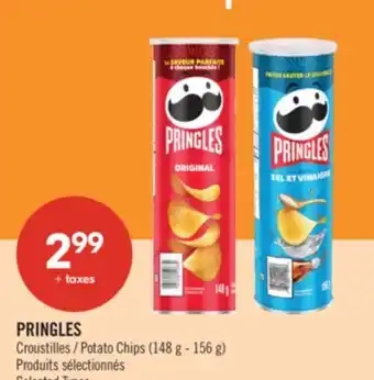 Pharmaprix PRINGLES Potato Chips offer