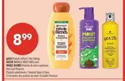 Pharmaprix göt2b Hair Styling, AUSSIE MIRACLE MOIST KIDS or WHOLE BLENDS Hair Care Products offer