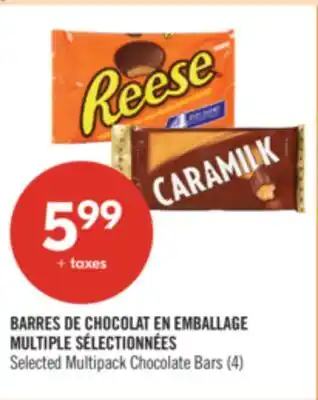 Pharmaprix Selected Multipack Chocolate Bars (4) offer