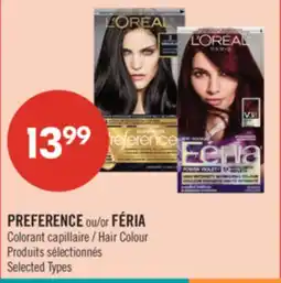 Pharmaprix PREFERENCE or FÉRIA Hair Colour offer