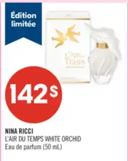 Pharmaprix NINA RICCI L'AIR DU TEMPS WHITE ORCHID offer