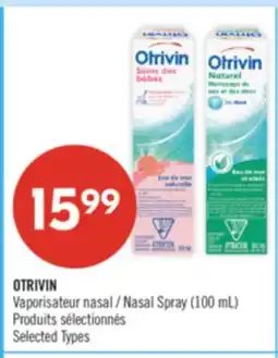Pharmaprix OTRIVIN Nasal Spray offer