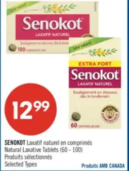 Pharmaprix SENOKOT Natural Laxative Tablets offer