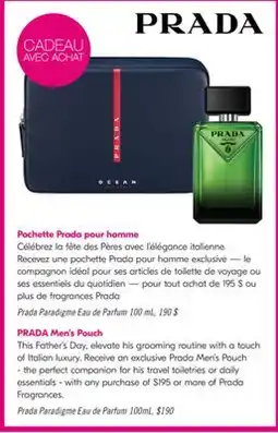 Pharmaprix Prada Paradigme Eau de Parfum offer