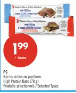 Pharmaprix PC High Protein Bars offer
