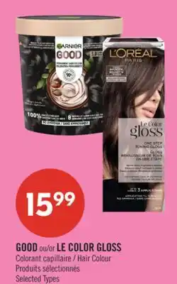 Pharmaprix GOOD or LE COLOR GLOSS Hair Colour offer