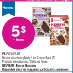 Pharmaprix PC PLEINES DE Ice Cream Bars (4) offer
