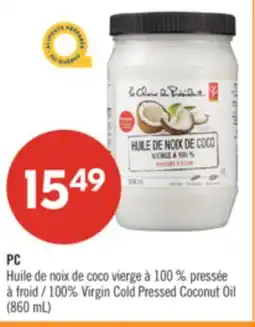 Pharmaprix PC 100% Virgin Cold Pressed Coconut Oil offer