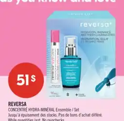 Pharmaprix REVERSA CONCENTRÉ HYDRA-MINÉRAL Set offer