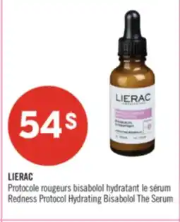 Pharmaprix LIERAC Redness Protocol Hydrating Bisabolol The Serum offer