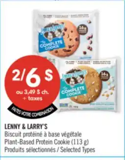 Pharmaprix LENNY & LARRY'S Plant-Based Protein Cookie offer