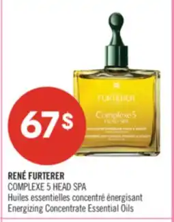 Pharmaprix RENÉ FURTERER COMPLEXE 5 HEAD SPA Energizing Concentrate Essential Oils offer