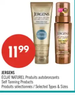 Pharmaprix JERGENS Self Tanning Products offer