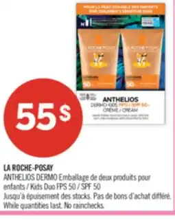 Pharmaprix LA ROCHE-POSAY ANTHELIOS DERMO Kids Duo SPF 50 offer