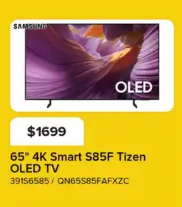 Leon's Samsung 65 4K Smart S85F Tizen OLED TV - QN65S85FAFXZC offer