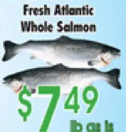 Danforth Food Market Fresh Atlantic Whole Salmon offer