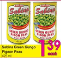 Danforth Food Market Sabina Green Gungo Pigeon Peas offer
