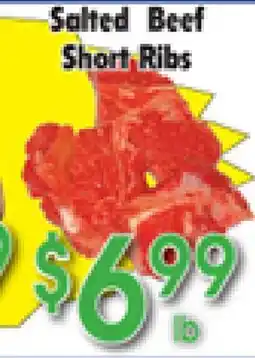Danforth Food Market Salted Beef Short Ribs offer