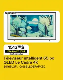 Leon's Téléviseur intelligent 65 po QLED Le Cadre 4K offer