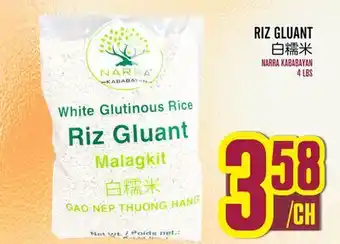 Marché Lian Tai RIZ GLUANT offer