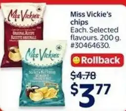 Walmart Miss Vickie's chips offer