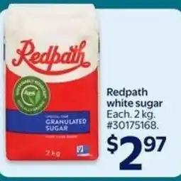 Walmart Redpath white sugar offer